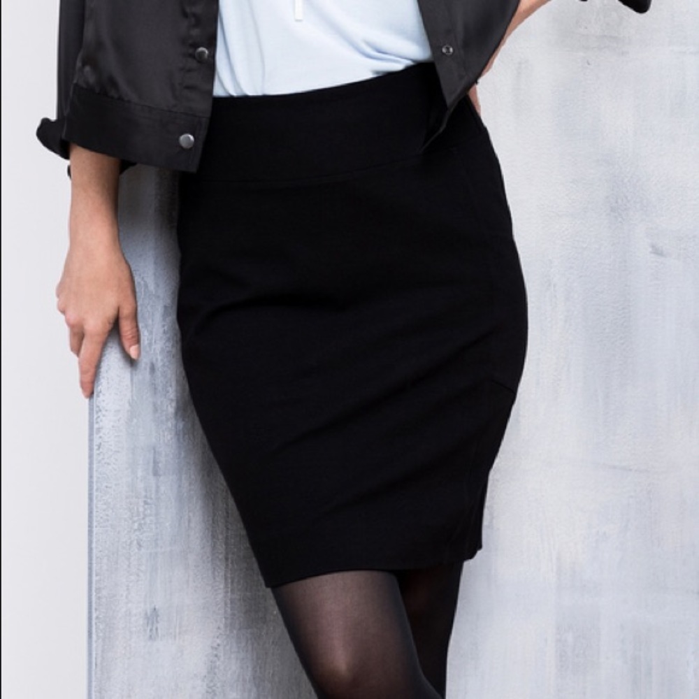Moto Ponte Pencil Skirt
